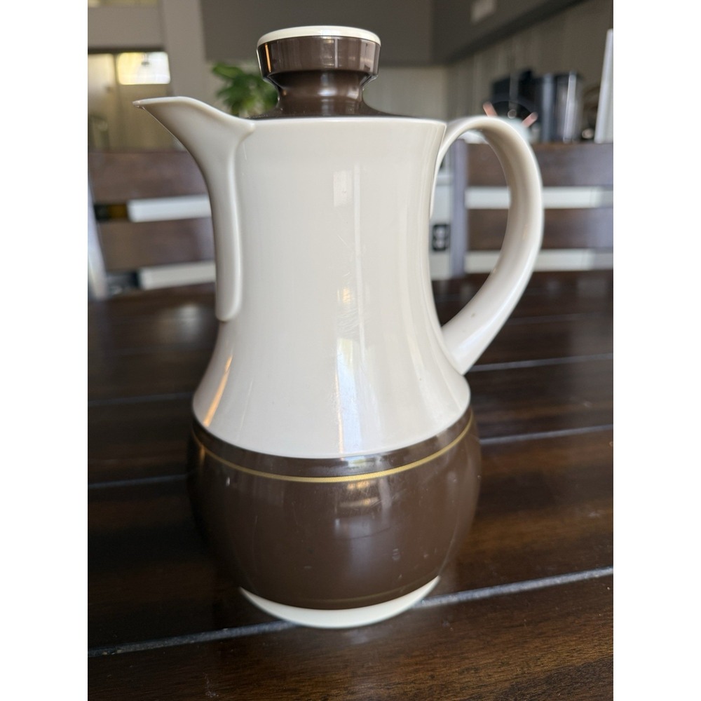 Vintage Thermos No. 570 Glass Lined Coffee Carafe Made In West Germany 32 oz.